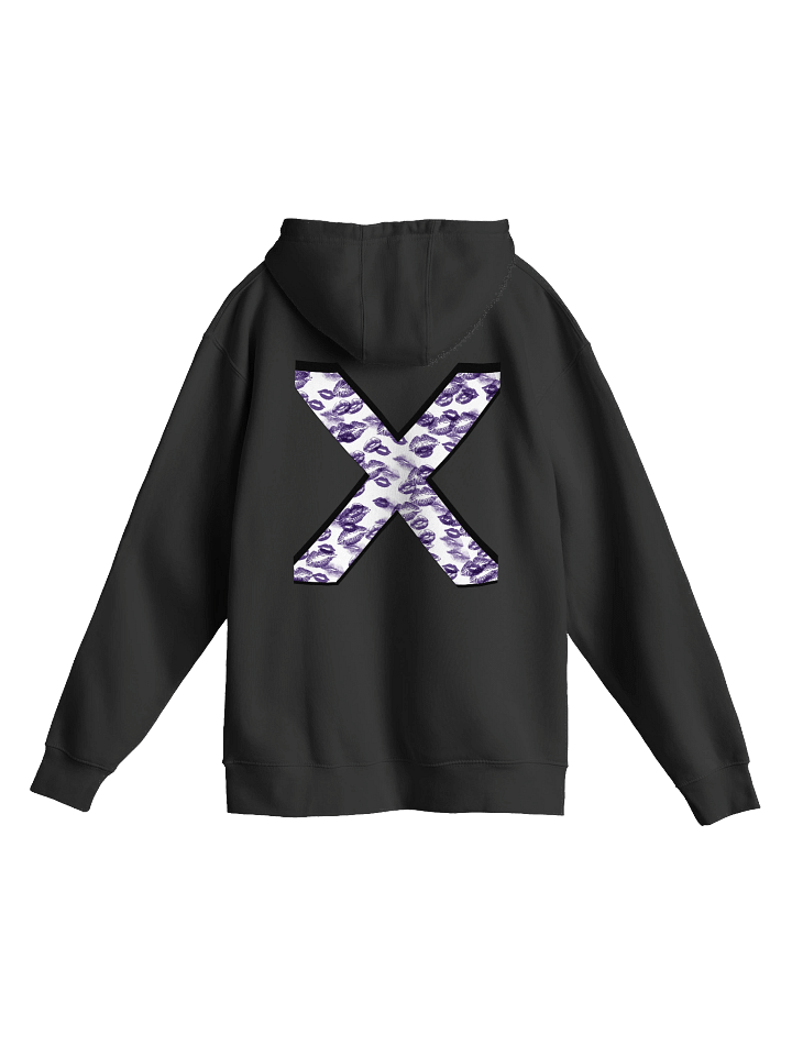 White X Purple Lipstick Kisses | Hoodie product image (14)