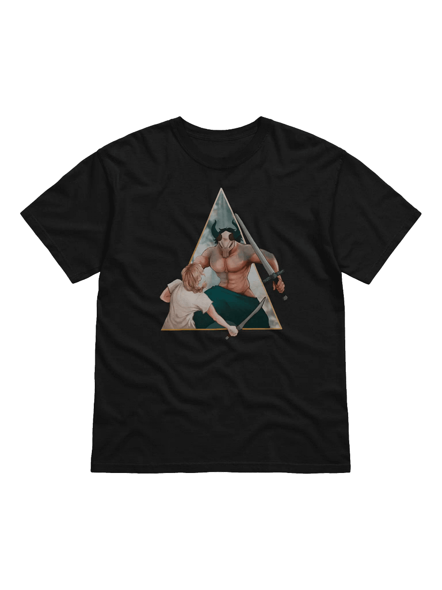 THE LESHY vs ISHANI Heavyweight T-Shirt - from Short Film Quest for the Sylvan Blade (Lux Arcana) product image (1)