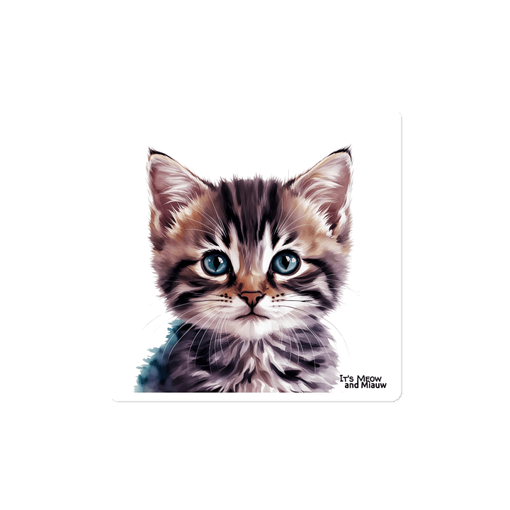 Cat Magnet White product image (2)