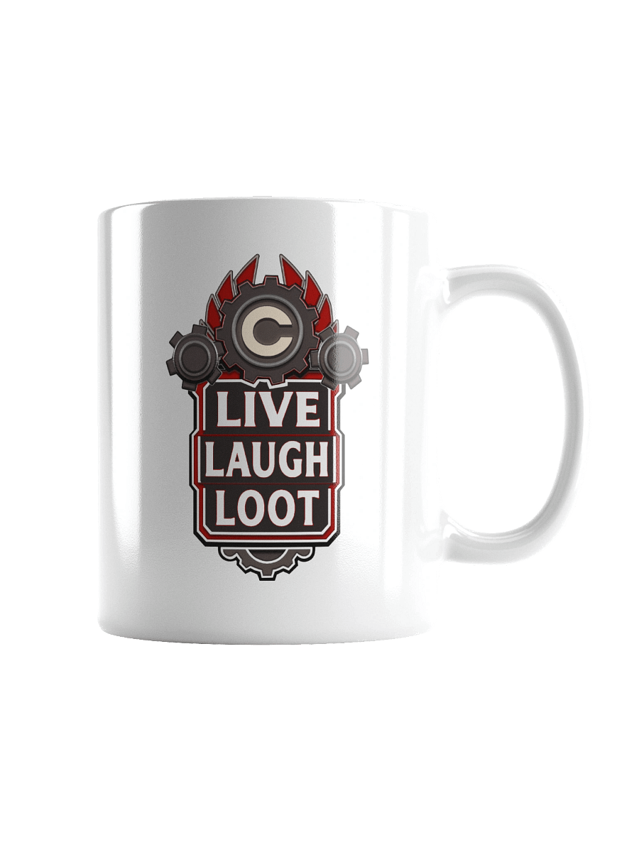 Live Laugh Loot Mug - White product image (1)