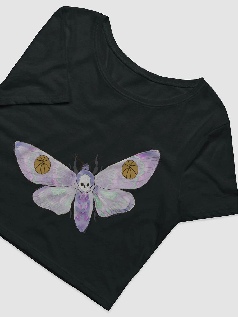 Basketball Death Moth Crop Short Sleeve product image (7)