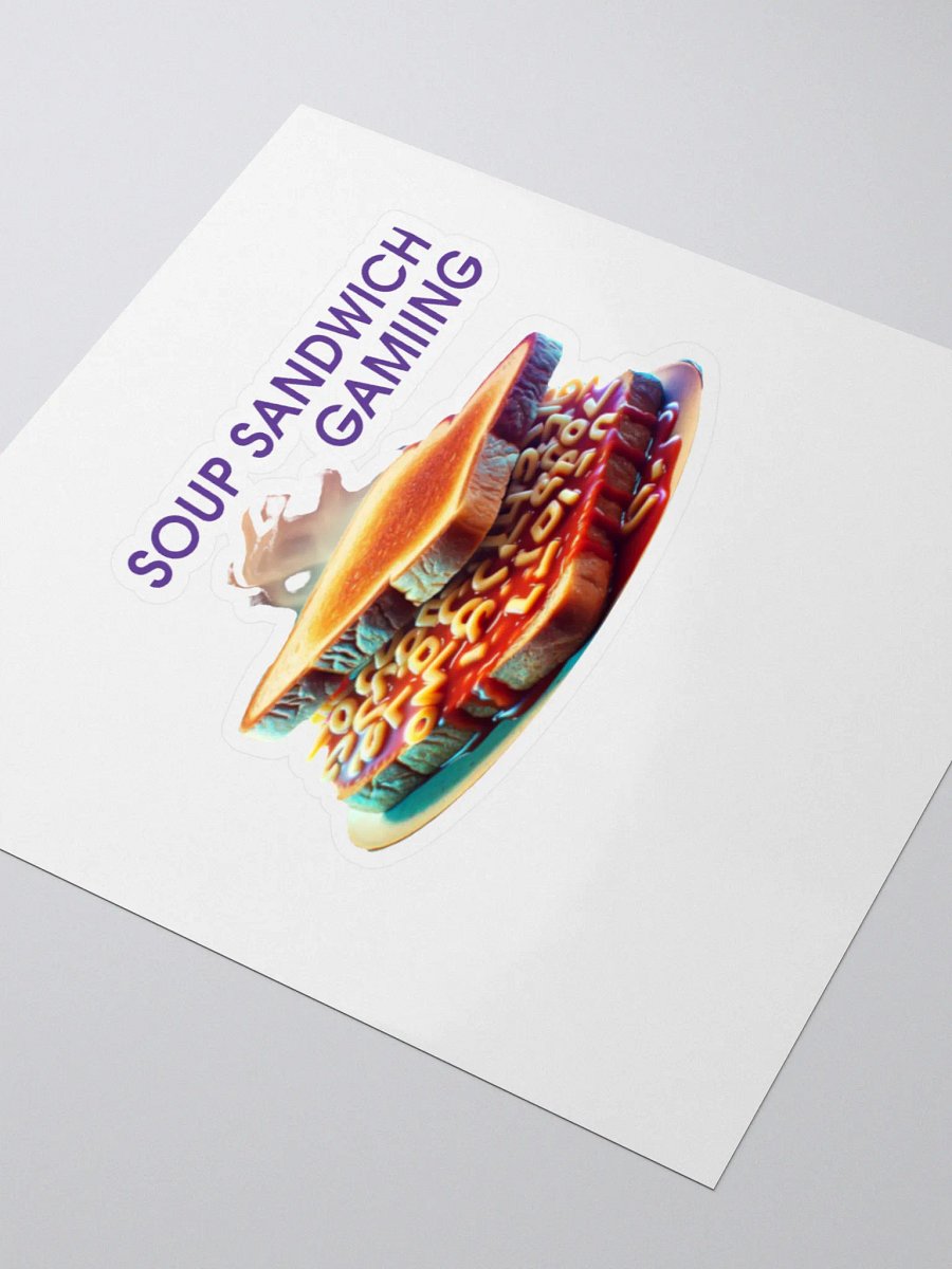 Soup Sandwich Kiss Cut Stickers product image (3)