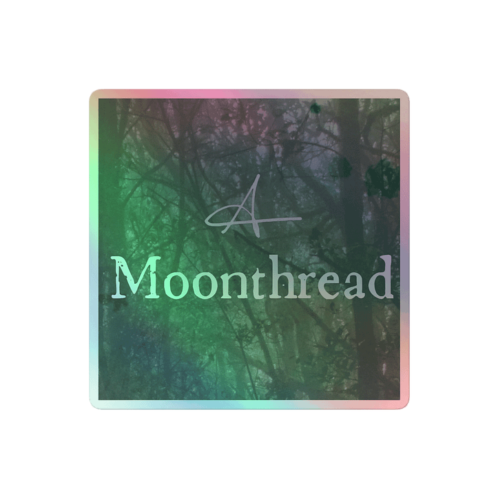 Moonthread Shiny Sticker! product image (2)
