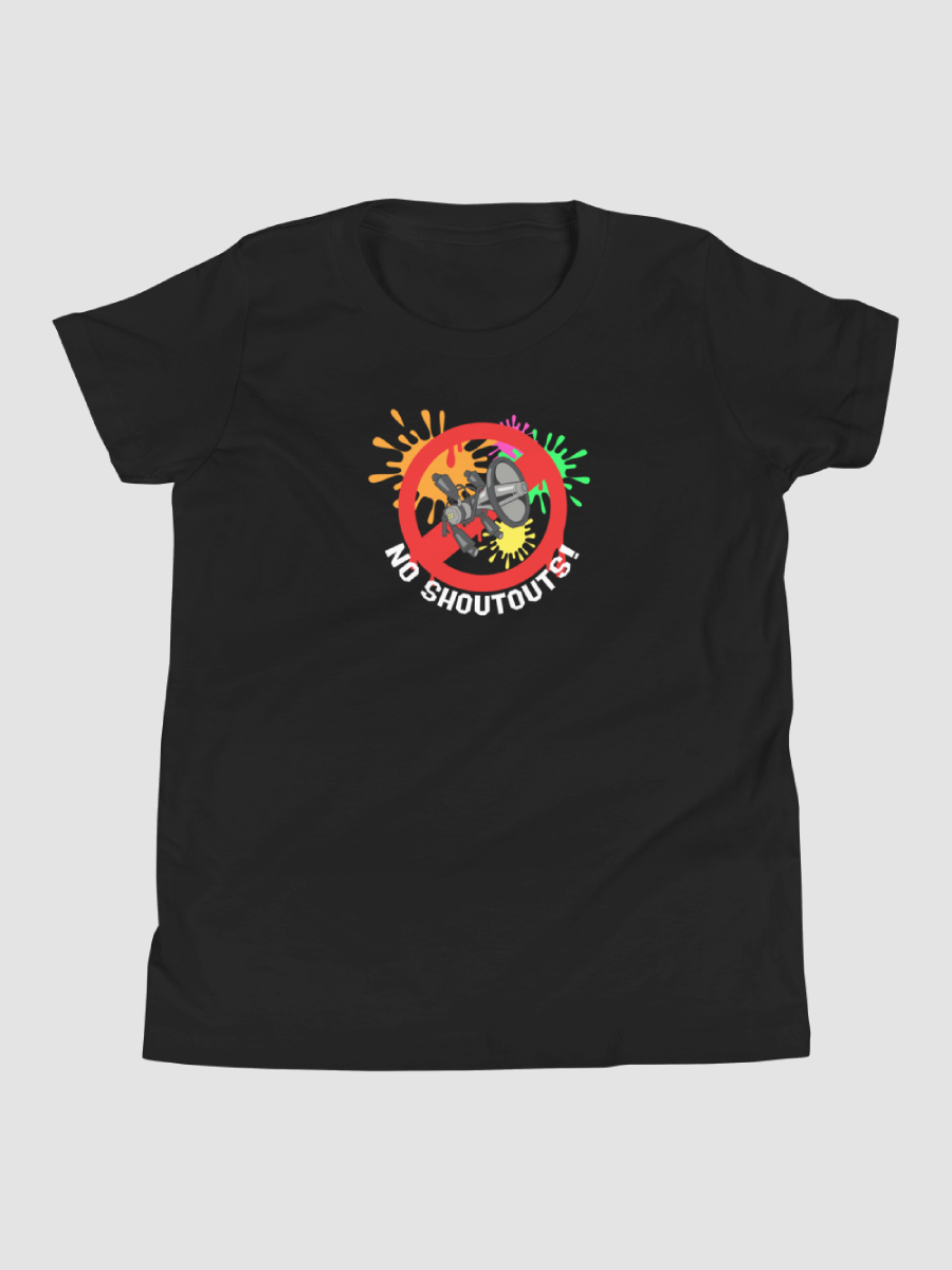 No Shoutouts! (Youth's Orange Edition Shirt) product image (1)