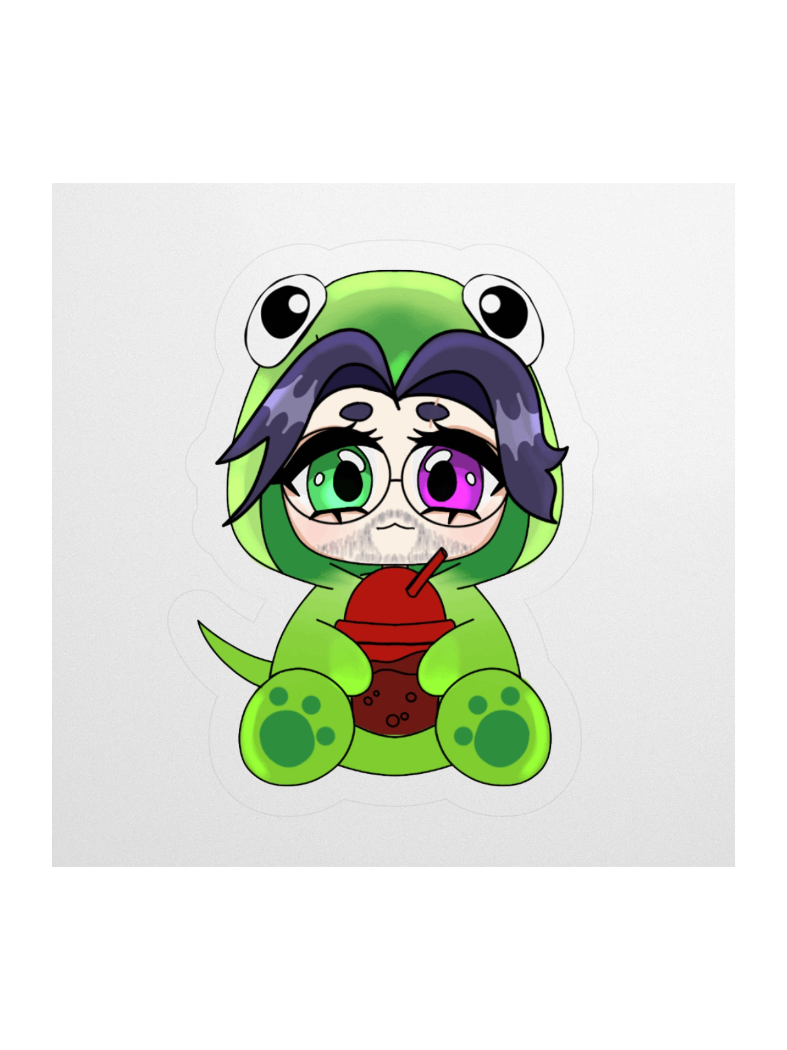 Dino Onesie Sticker product image (3)