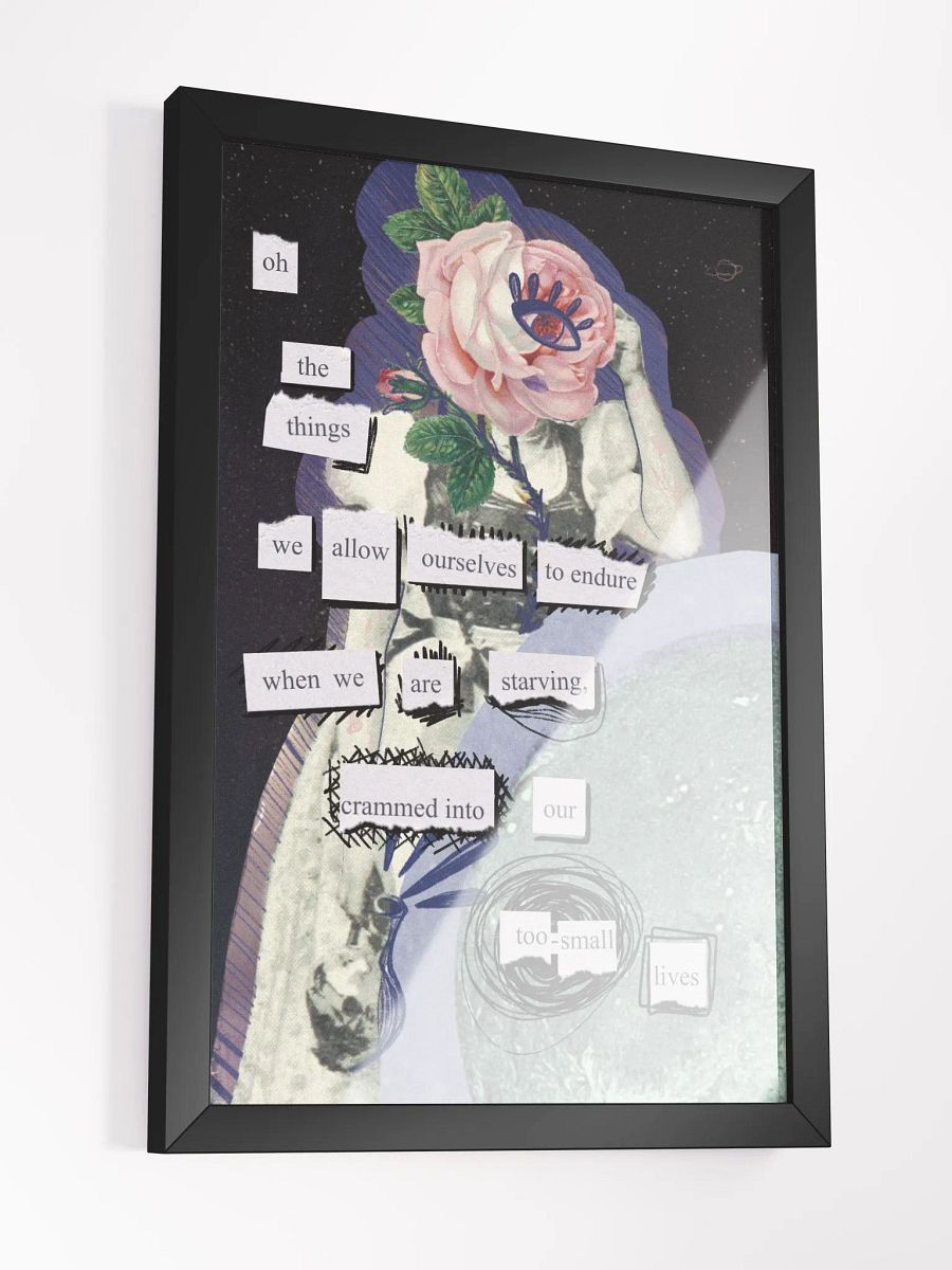 Too-Small Lives Framed Art Print product image (3)