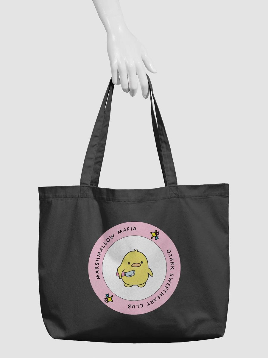 Marshmallow Mafia Chick Organic Tote Bag product image (3)