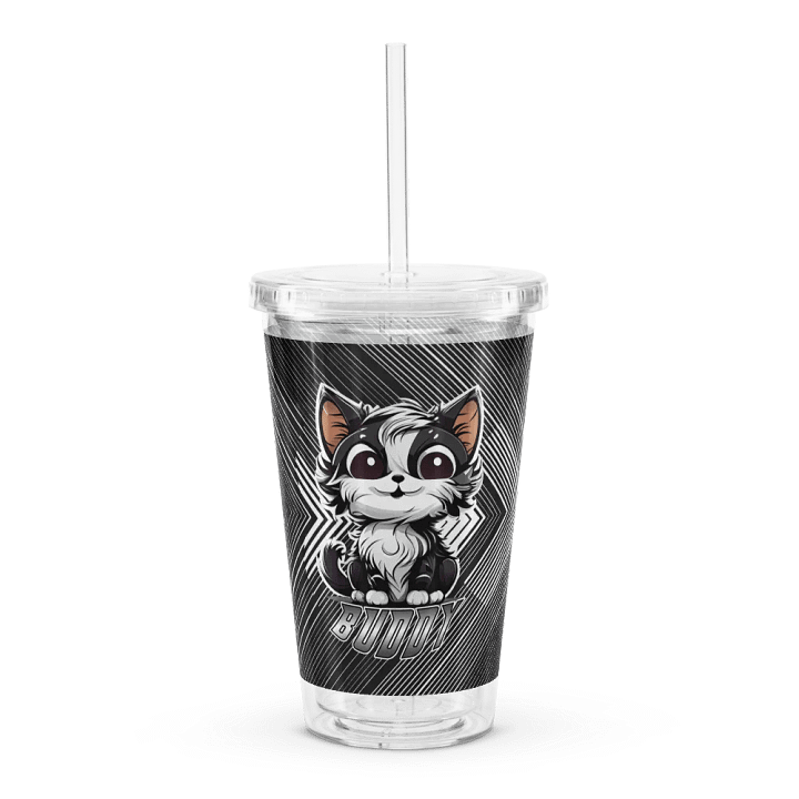 Buddy Double Wall Clear Plastic Tumbler (16 oz) product image (1)