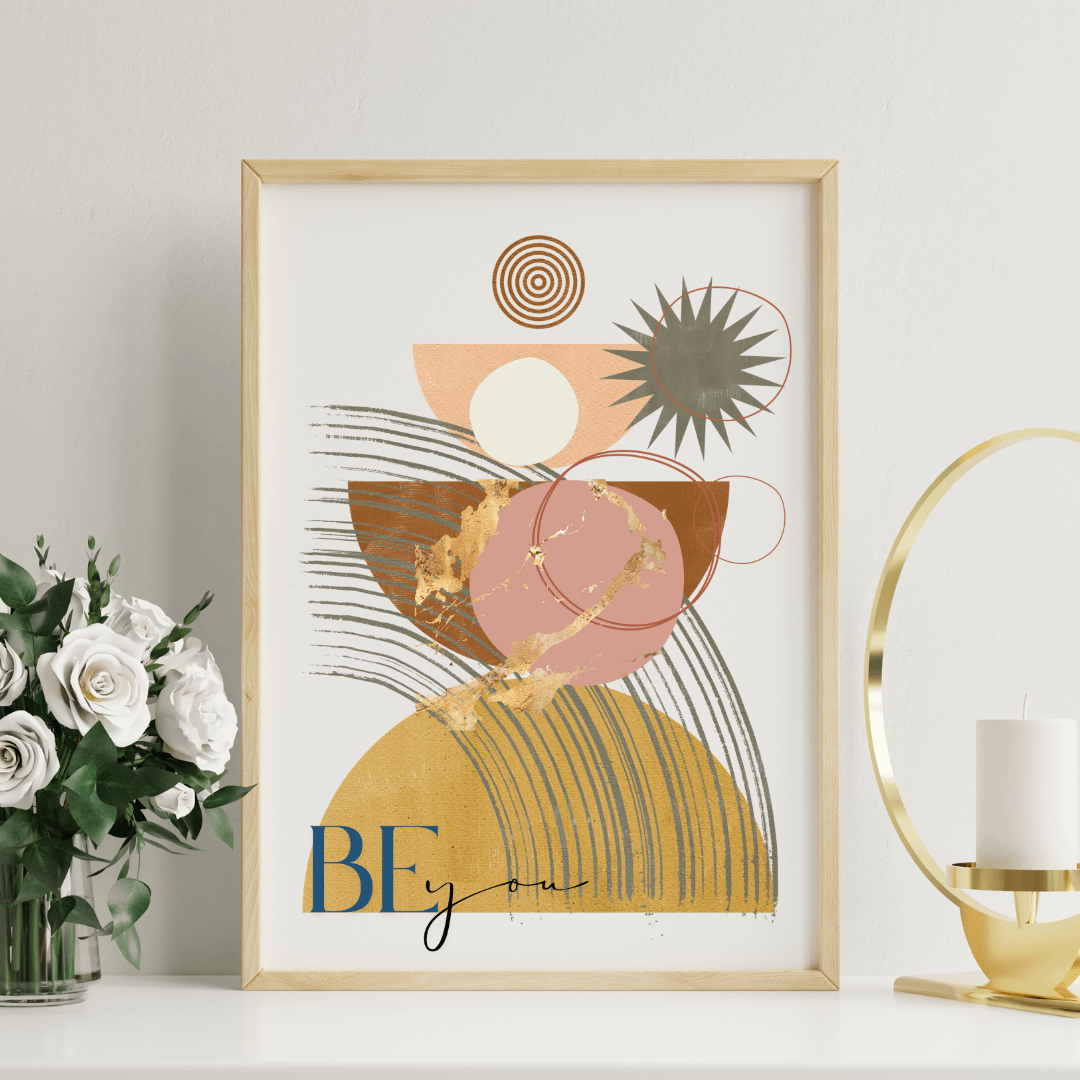 'Be You ' Abstract Print #1 product image (4)