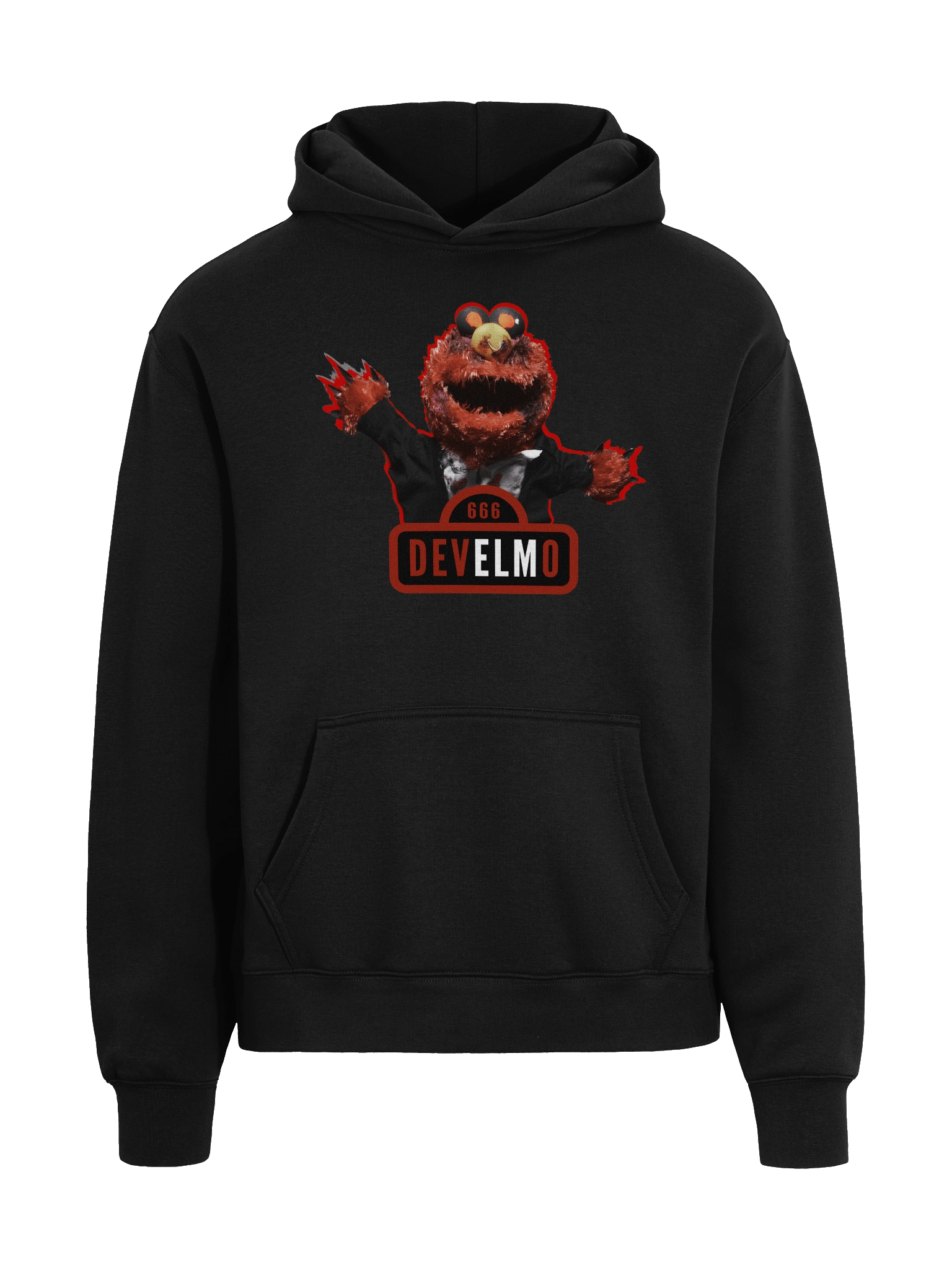 DEVELMO 666 HOODED SWEATSHIRT (PREMIUM) product image (3)