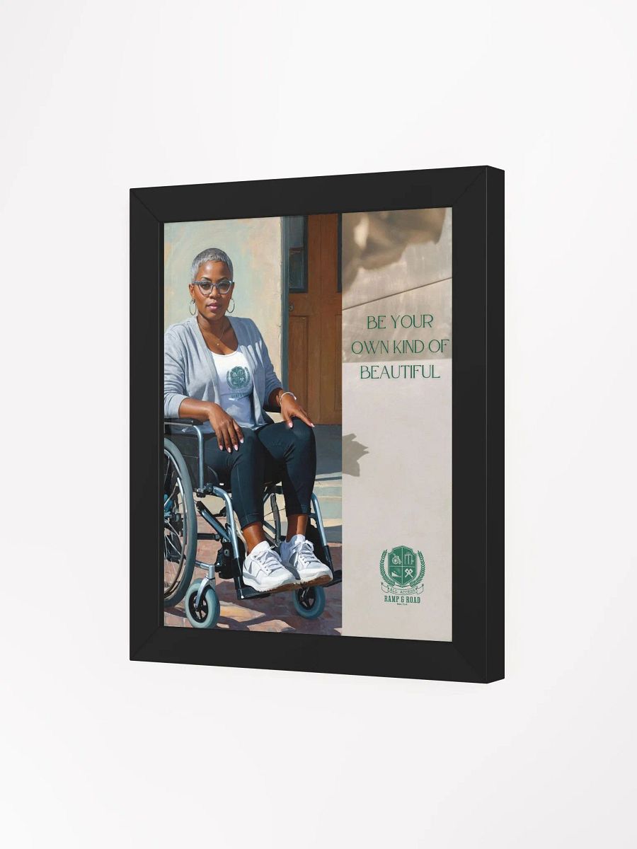 Be Your Own Kind of Beautiful Eco-Framed Matte Art Print product image (45)