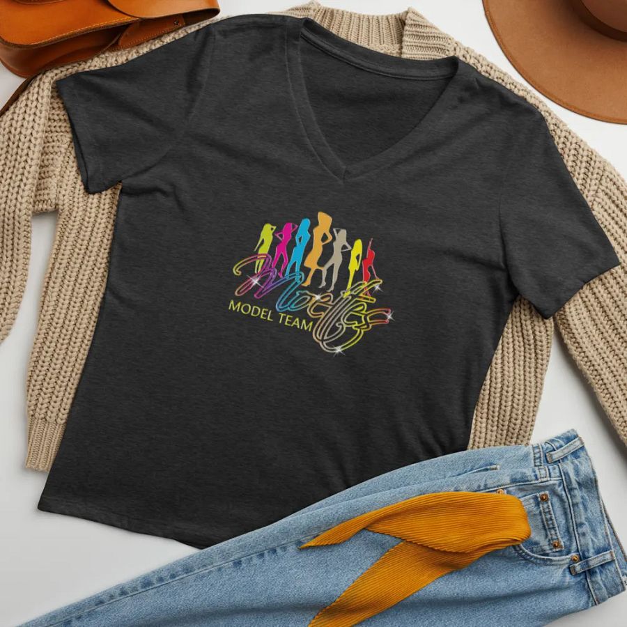 MOETTES PASSION DOUBLE PRINT V NECK TEE (MODEL TEAM EDITION) product image (46)