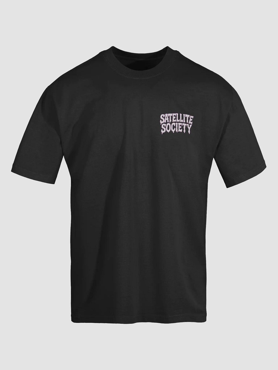 Stoned Rocketman Oversized Faded Tee (Black) product image (5)