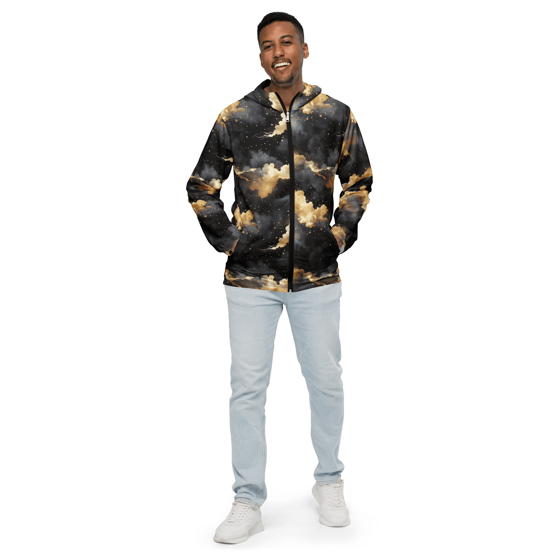 Starry Sky Cloud Windbreaker product image (1)