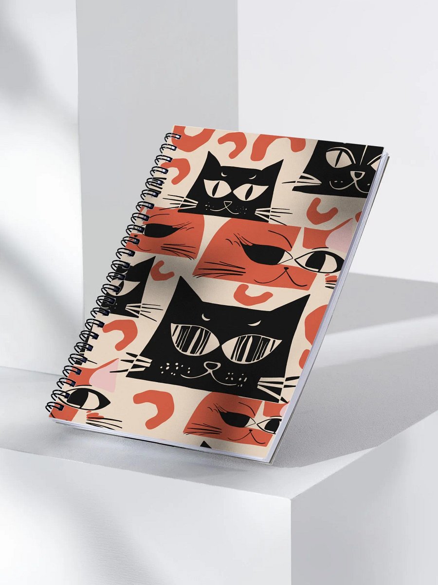 Cool Cats Retro Notebook product image (3)