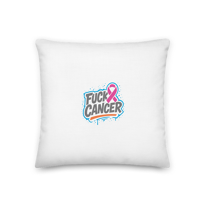 FUCK CANCER PILLOW product image (1)