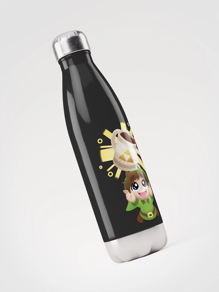 Steel Water Bottle (Coffee Graphic) product image (3)