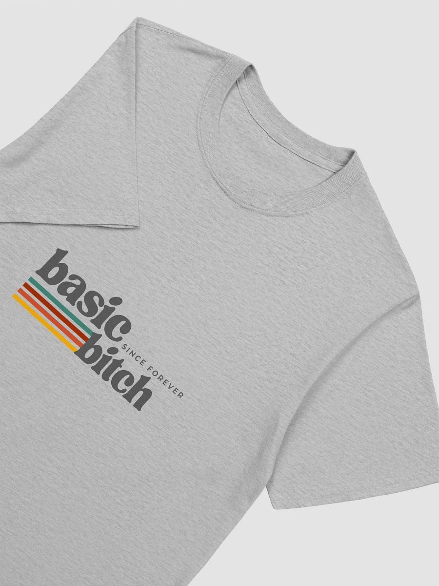 Retro Aesthetic Graphic Tee – Basic Bitch Since Forever product image (21)