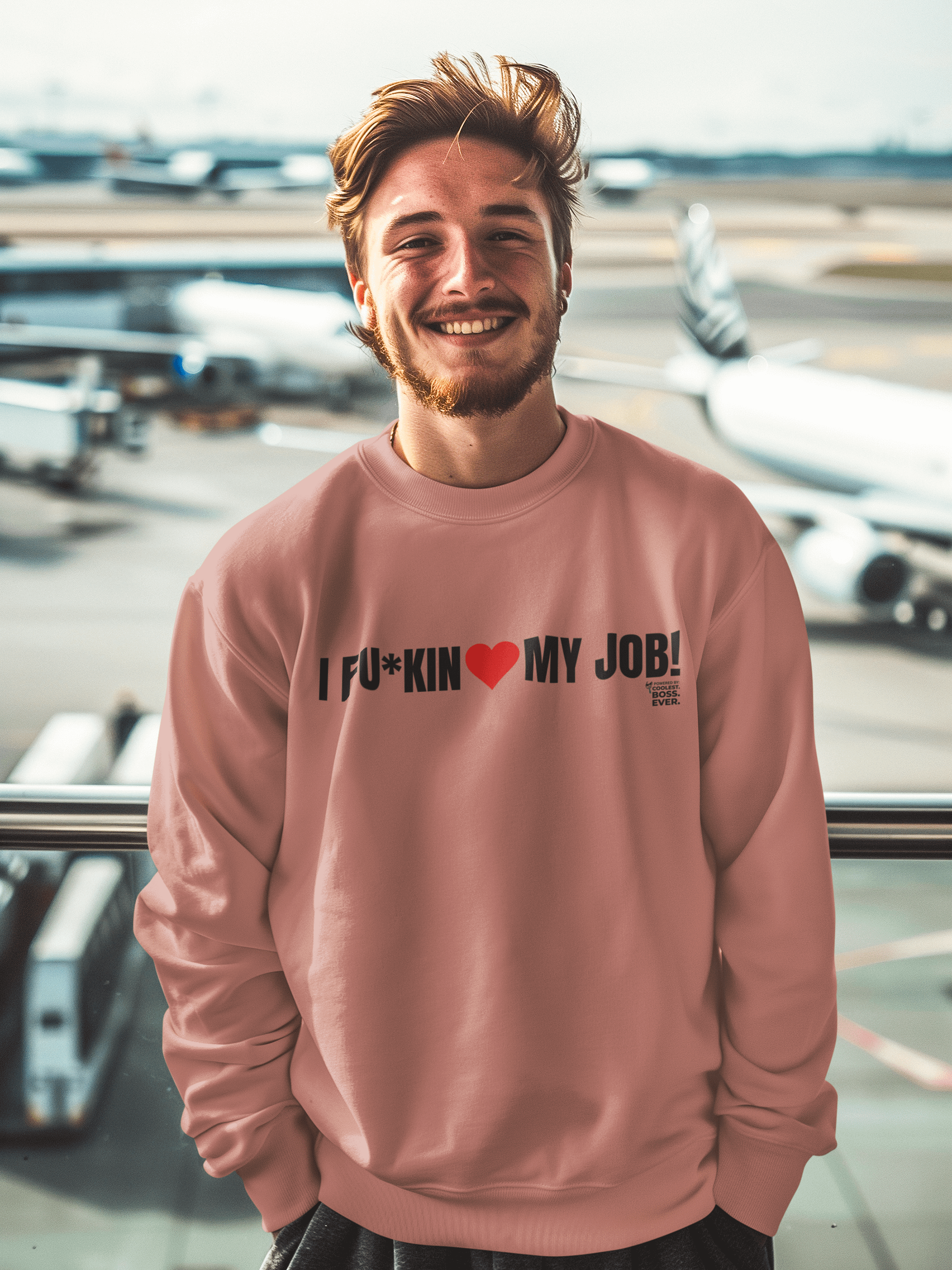 Coolest Boss Ever | Cotton Heritage Unisex Premium Sweatshirt | Ultimate Comfort & Boss-Level Style product image (6)