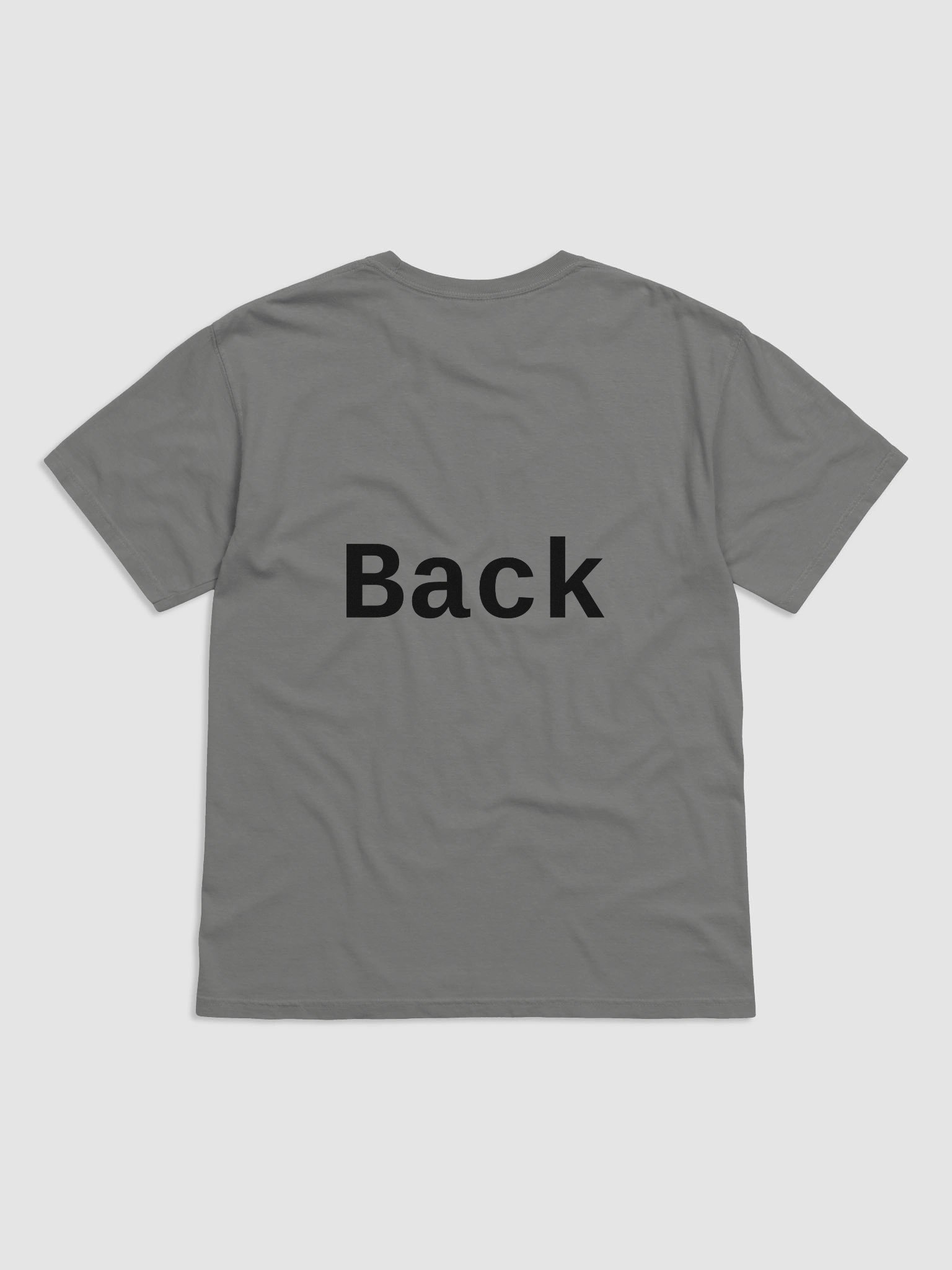 Front Back Heavyweight Tee - Correct - Light Color product image (22)