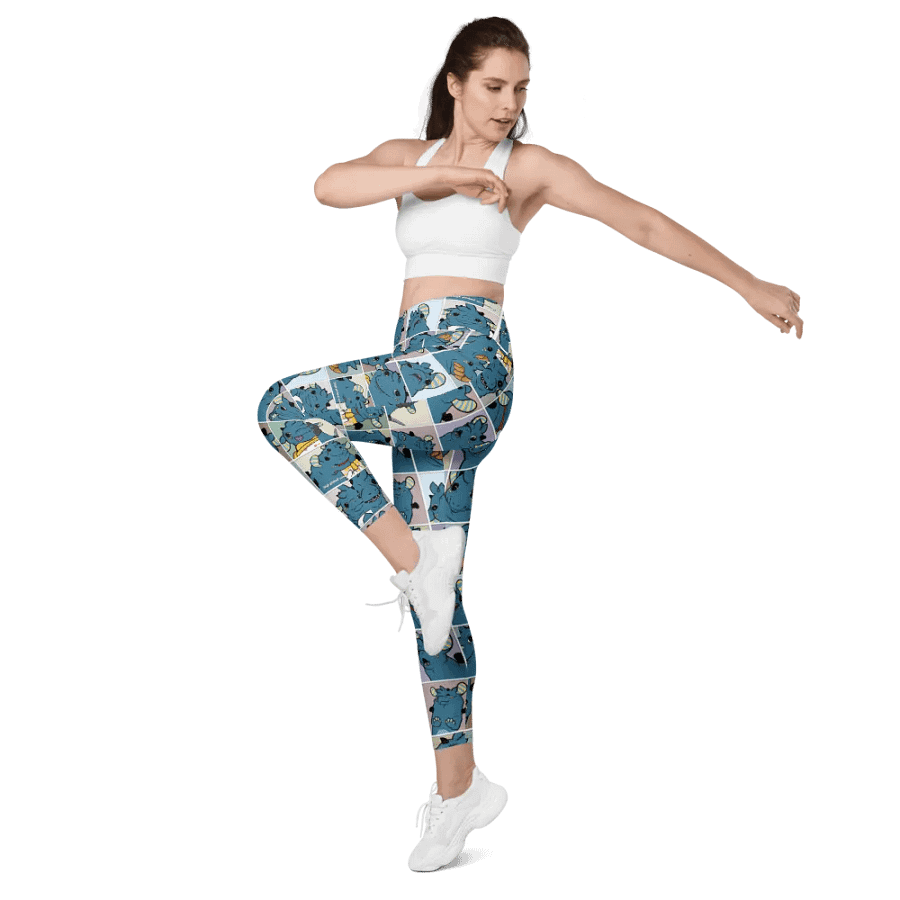 All Over Skyhuahua Leggings product image (10)