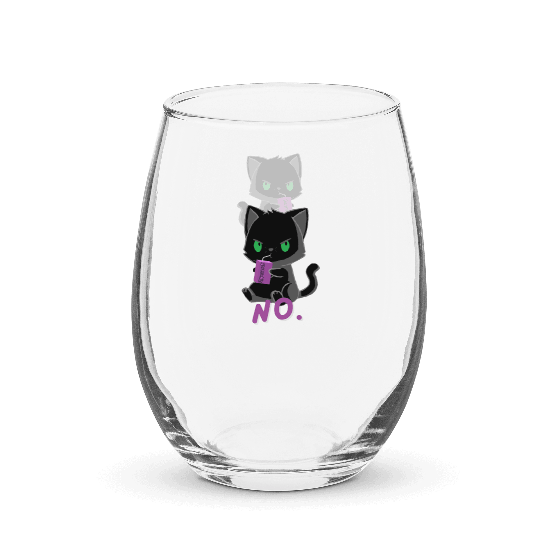 Grumpy Cat Stemless Wine Glass product image (4)