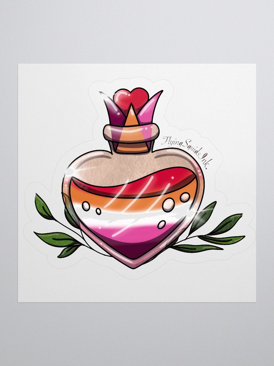 Lesbian Pride Potion- Sticker product image (1)