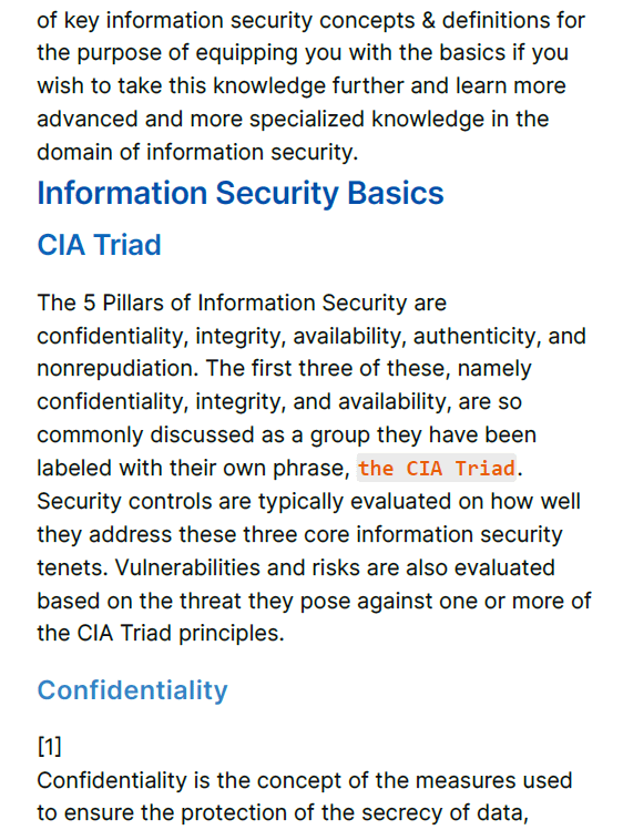 Information Security 101 | Study Notes product image (2)