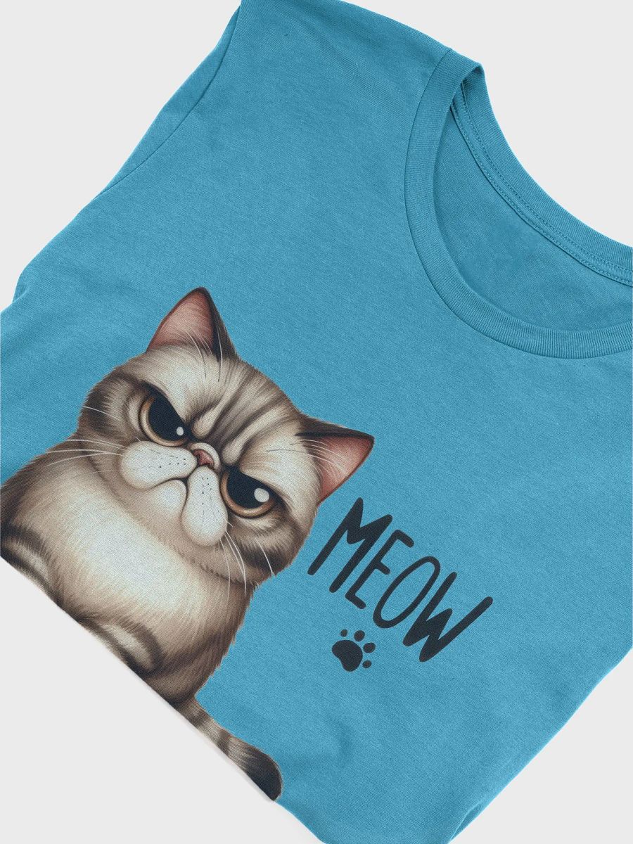 Grumpy Meow Cat T-Shirt product image (5)