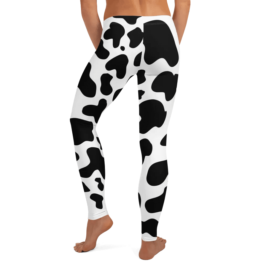 Chic Cow Print Leggings – Trendy & Comfortable for Every Occasion product image (8)