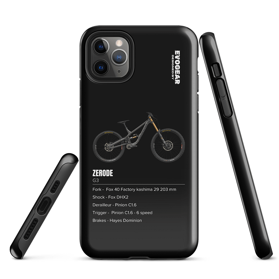 Black ZERODE G3 iPhone Case product image (5)