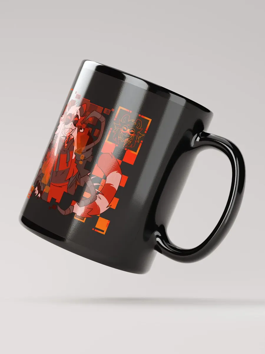 Database set [01]: Wolfram Black Mug product image (3)