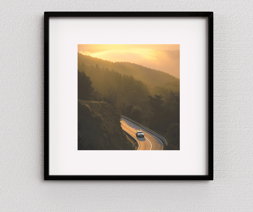 1 Asturias Landscape – Dreamy Spain Travel Decor "Golden Pathways" A product image (4)