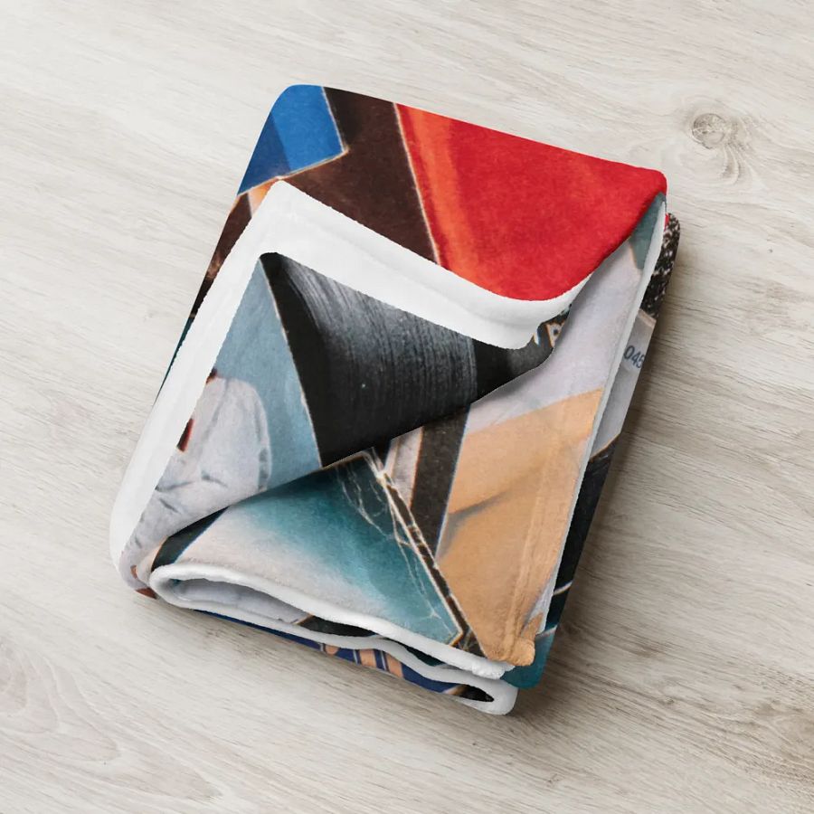 Logo & Records Throw Blanket product image (18)