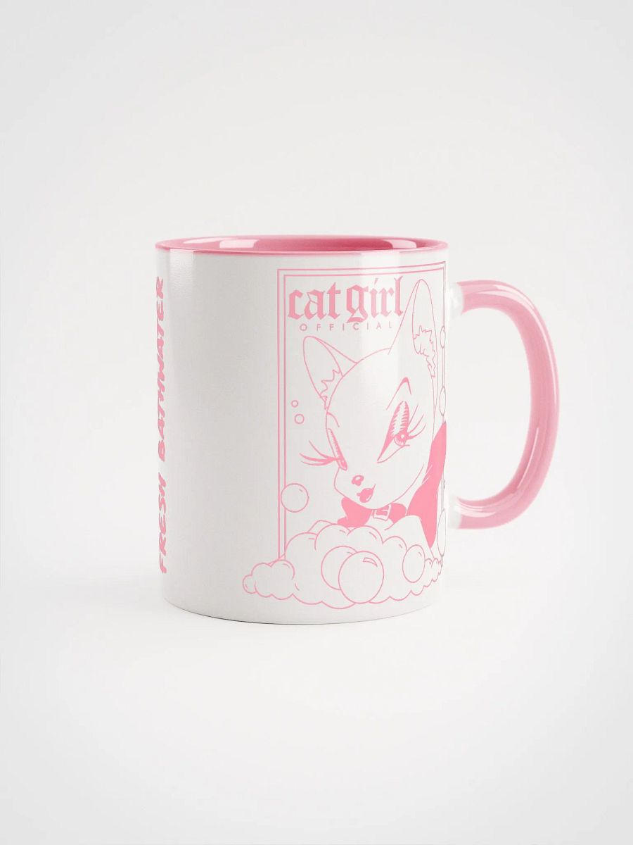 Cat Girl Bathwater Mug (PINK, Limited) product image (1)