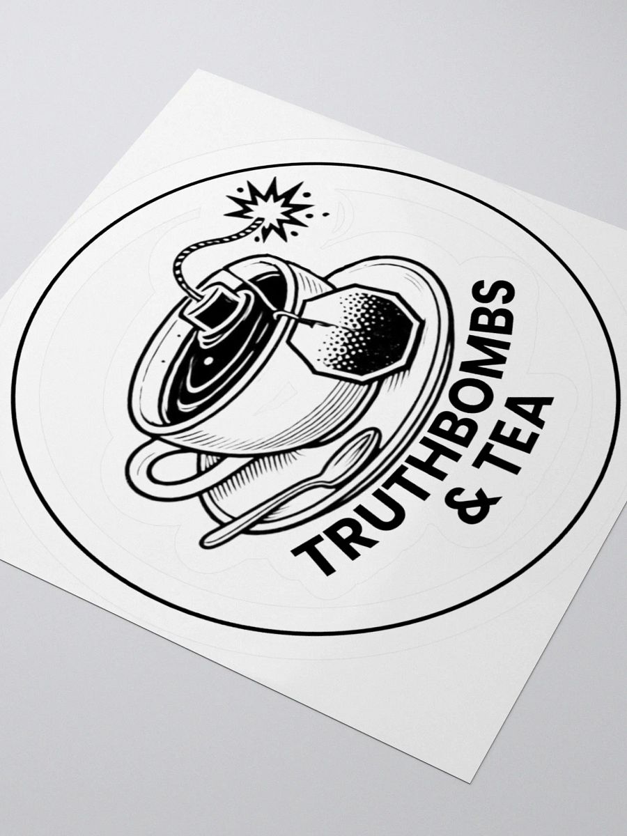 Truthbombs & Tea Official Logo Sticker product image (8)