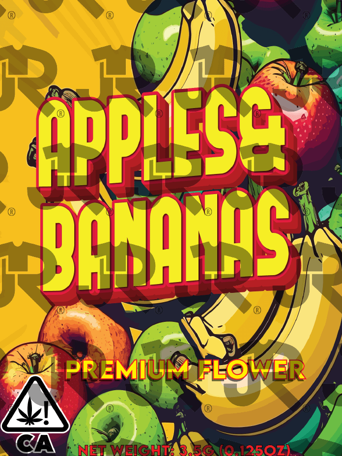 Apples & Bananas (Bag Template) product image (1)