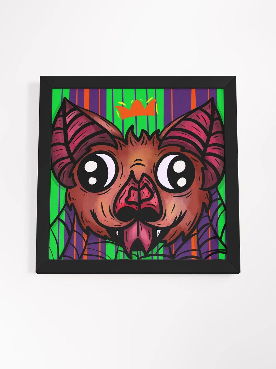Tobias the bat full color framed print product image (4)