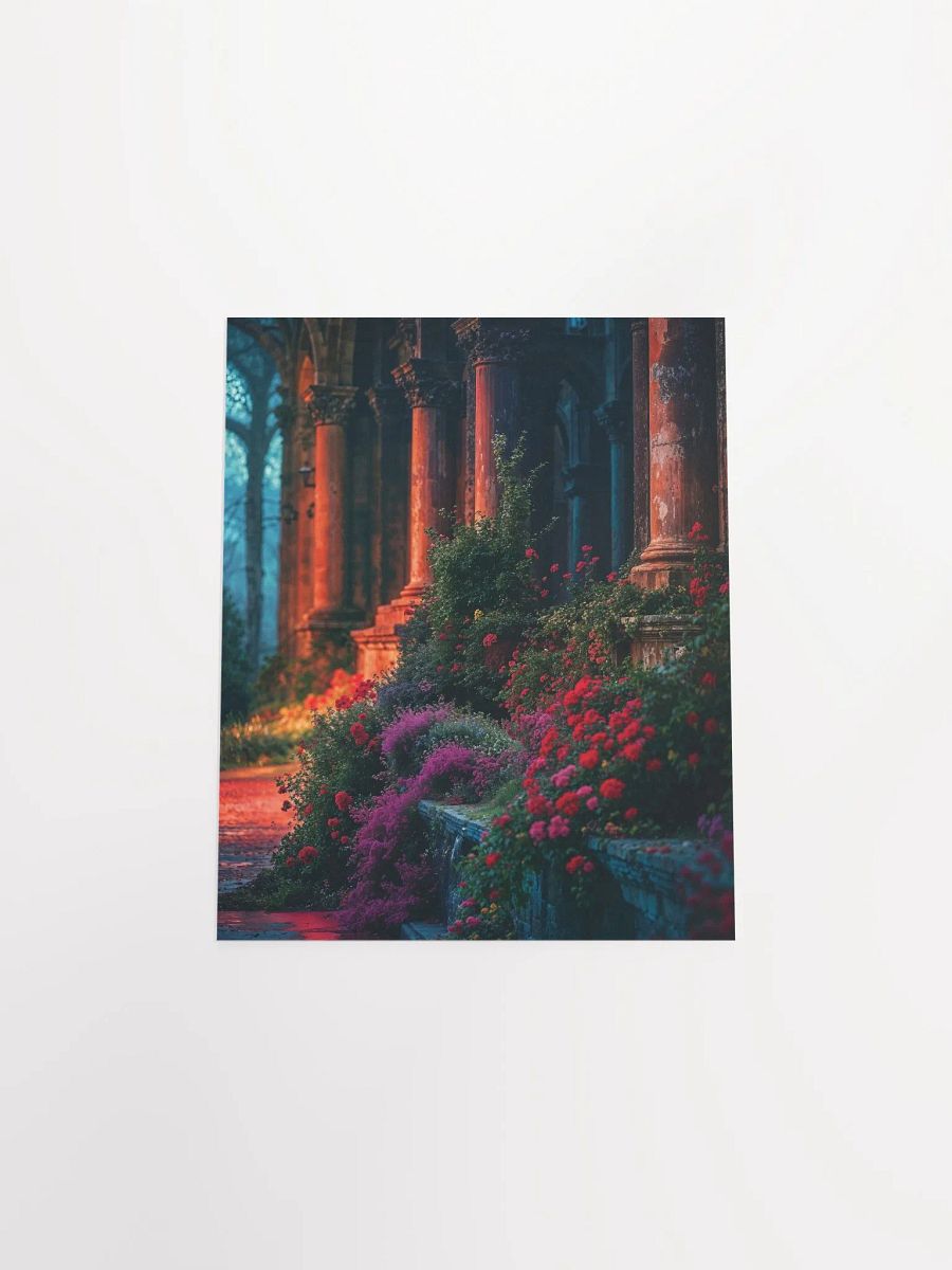Ruins in Bloom Matte Poster product image (32)