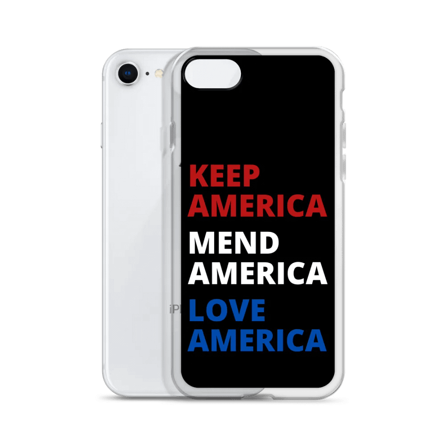 KAMALA Keep Mend Love America iPhone® Case product image (4)
