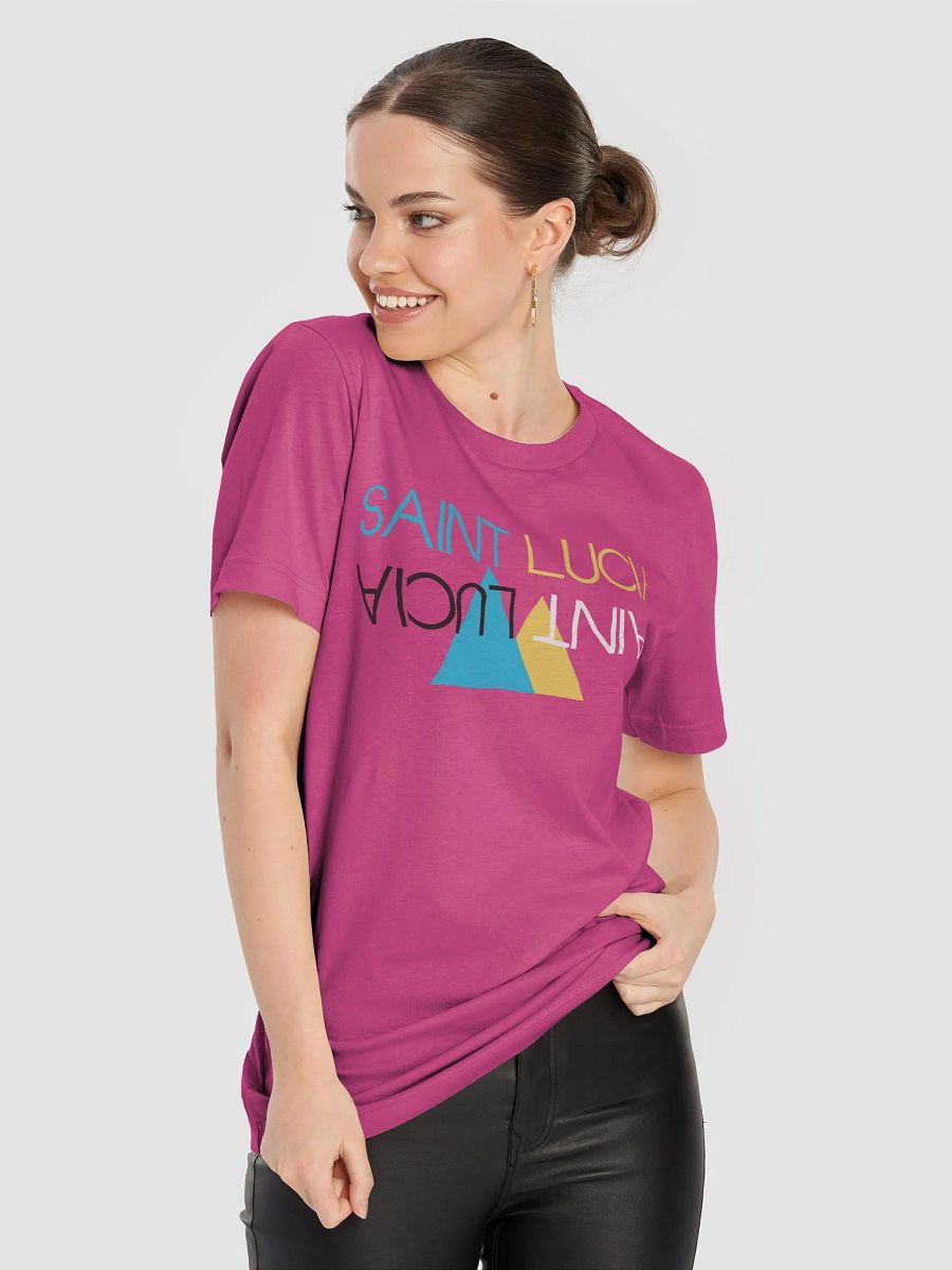 Pitons Coastal Gradient Saint Lucia T-Shirt product image (22)