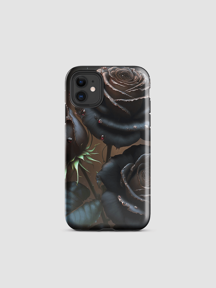 Black roses Tough iPhone Case product image (1)