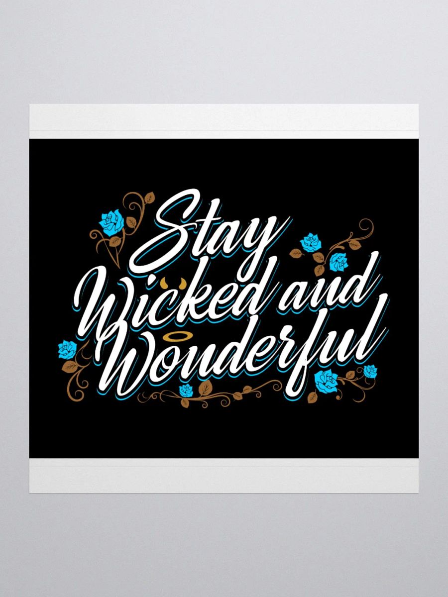 Wicked and Wonderful Sticker product image (2)