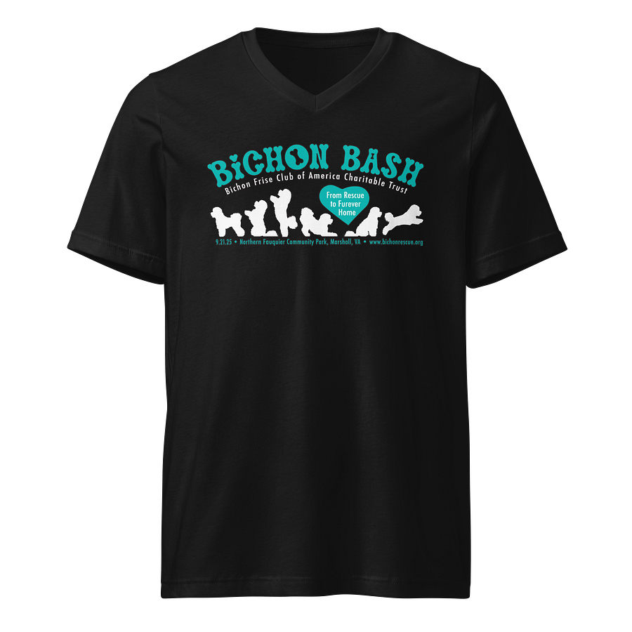 BFCACT Bichon Bash V-Neck 2 product image (1)
