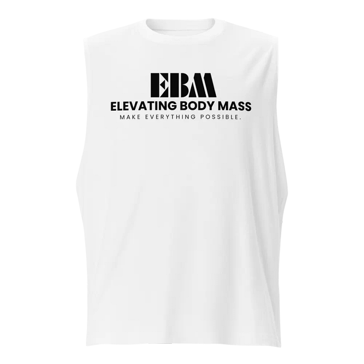 EBM Muscle Tank (Black Logo) product image (1)