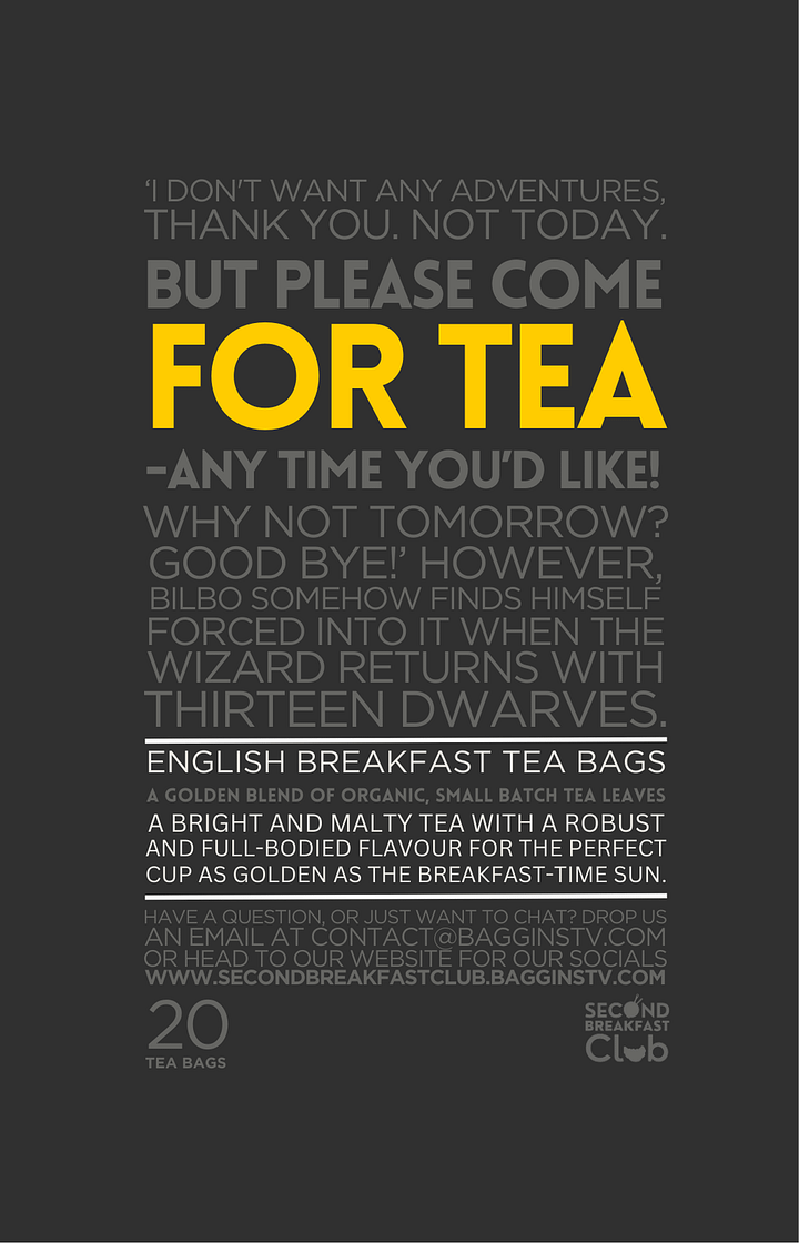 Please Come For Tea English Breakfast Tea Bags product image (2)