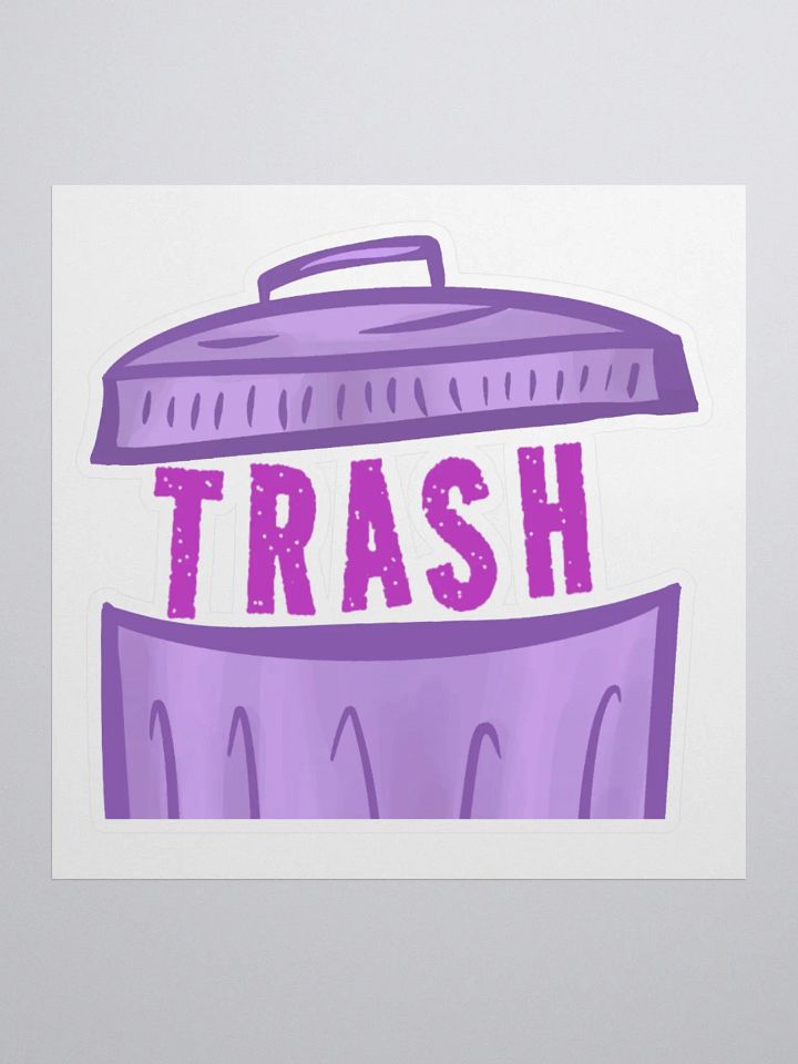 TRASH CAN Sticker product image (1)