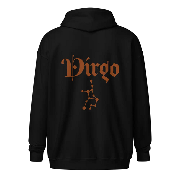 Virgo Line Profile Zip Hoodie product image (2)
