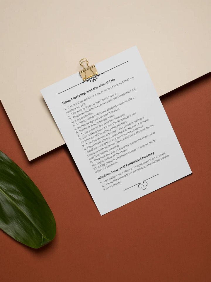 75 Seneca Quotes - FREE PRINTABLE PDF product image (2)