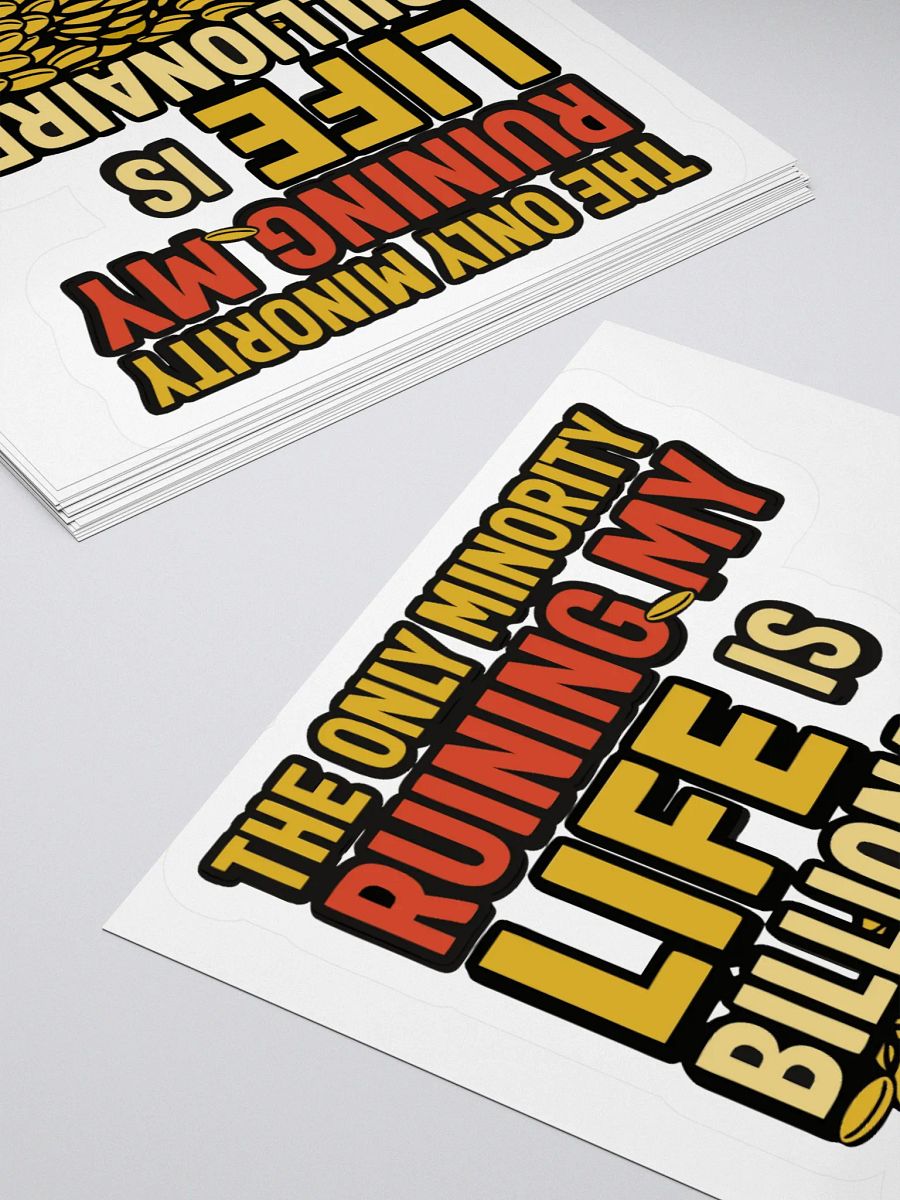 Billionaires Ruining Lives Sticker Pack product image (7)